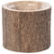 Vintiquewise Wooden Stump Tree Branch with Bark Succulent Planter Pot Flower Shelf QI003849 - alternate 5